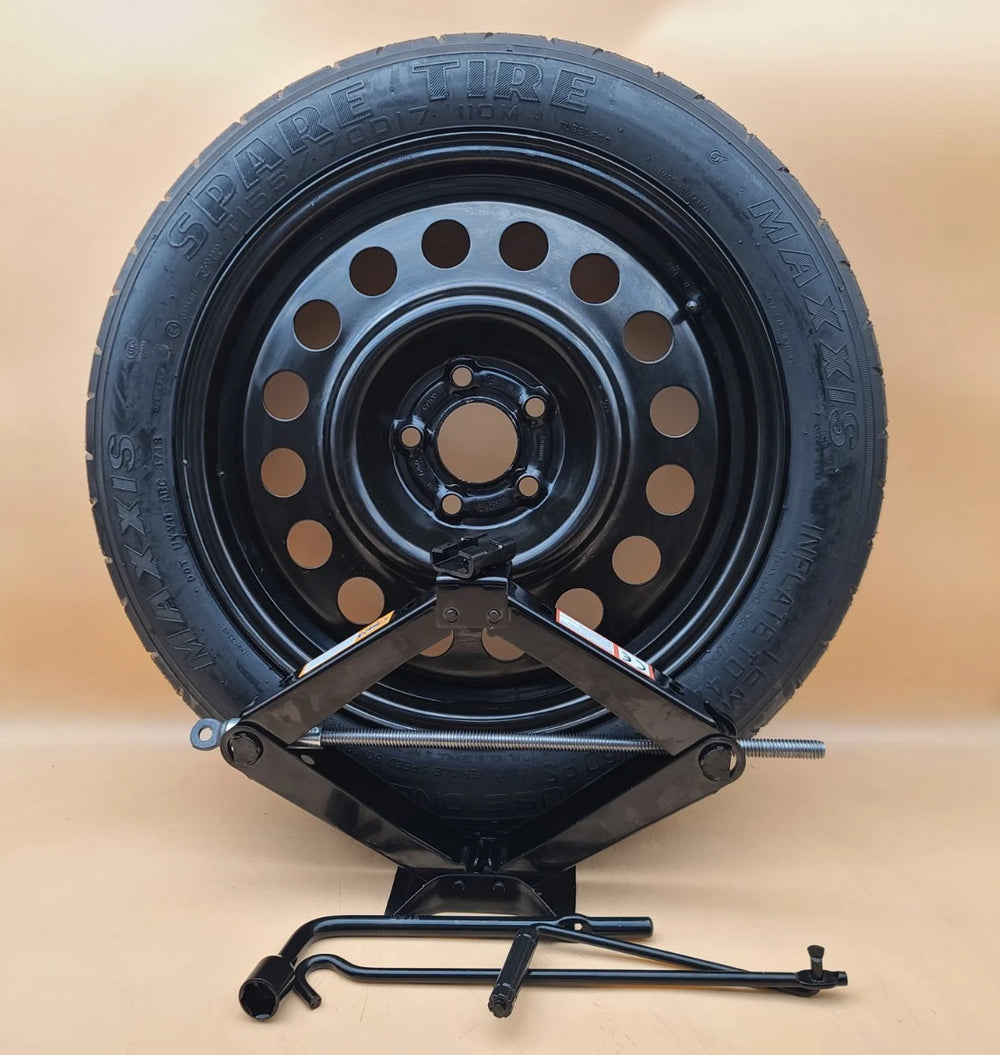 Spare Tire W/Jack Kit 17'' Fits:2021-2023 Ford Bronco Compact Donut