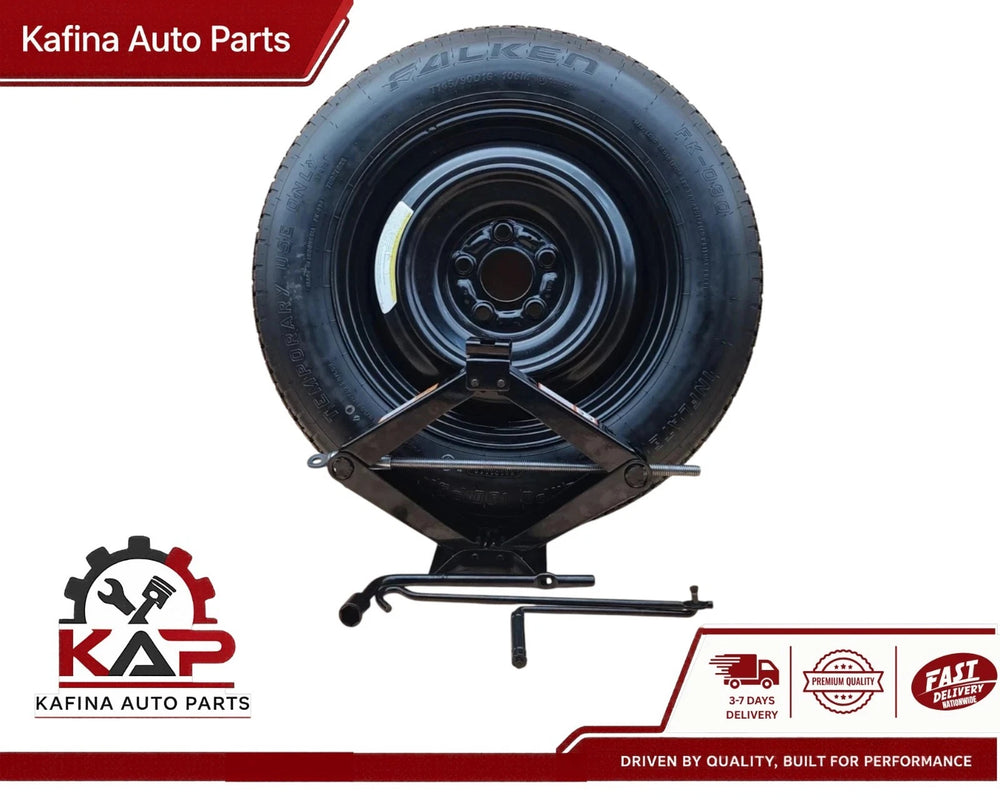 Spare Tire W/Jack Kit 16" Fits 2017-2023 Nissan Rogue Sport Compact Donut