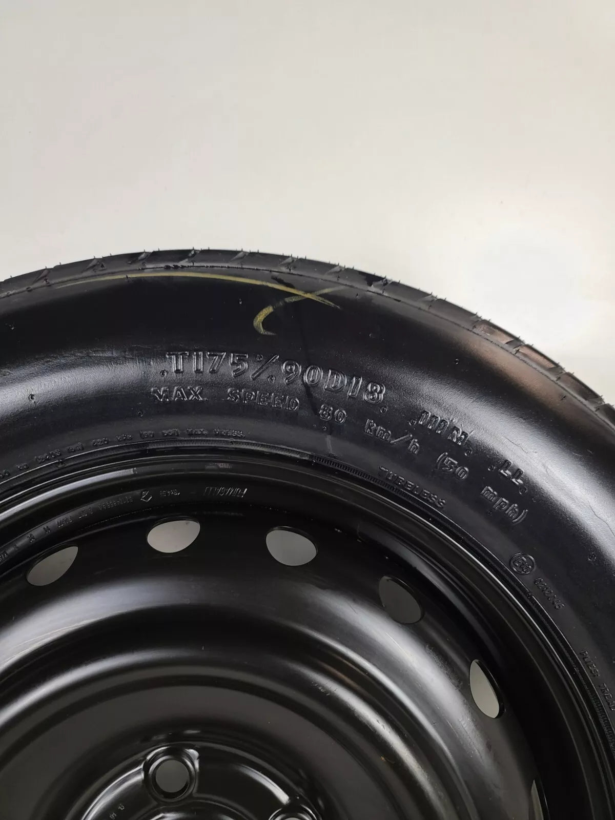 Spare Tire W/Jack Kit 18" Fits 2011-2022 Jeep Grand Cherokee OEM Genuine Donut