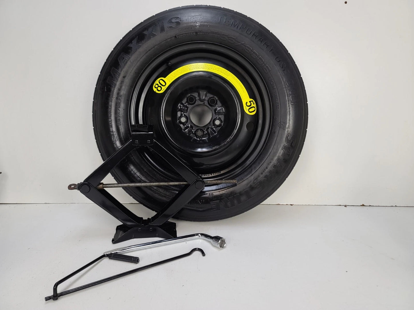 Spare Tire W/Jack Kit 16" Fits 2006-2016 Kia Sportage Compact Donut.