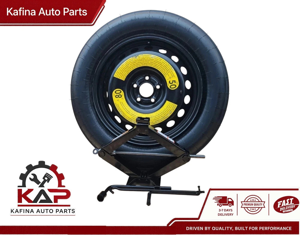 Spare Tire W/Jack Kit 18" Fits 2012-2017 Volkawagen Touareg Compact Donut