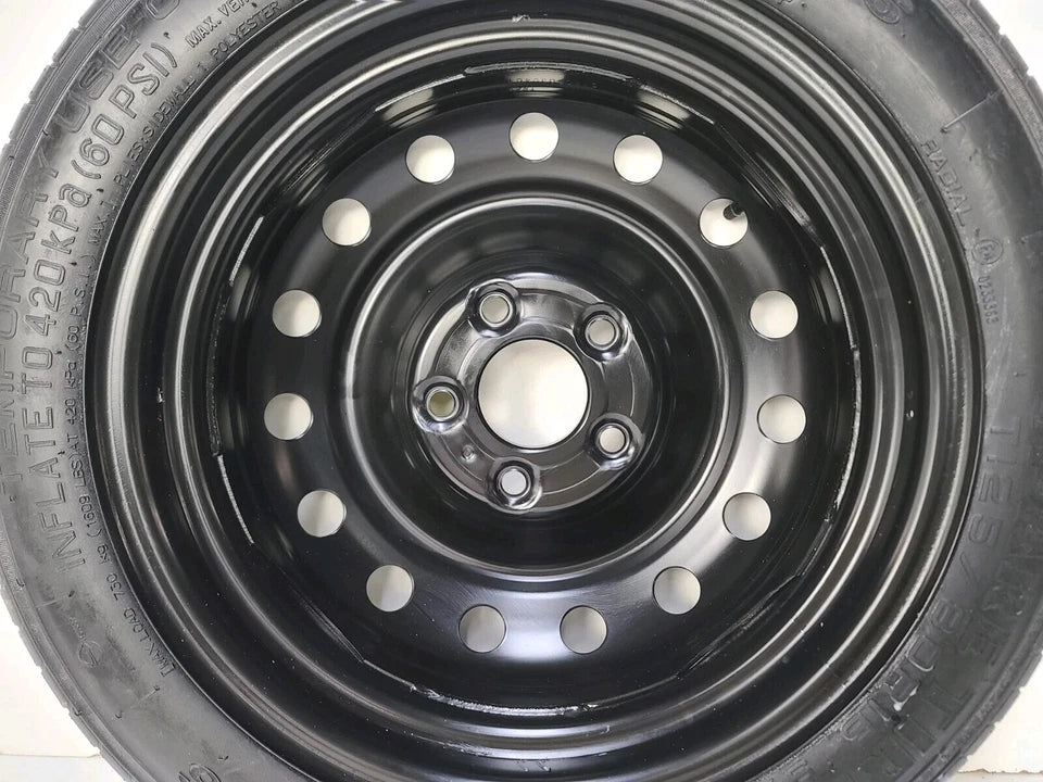SPARE TIRE W/JACK TOOL KIT 16" FITS 2017-2025 HYUNDAI ELANTRA OEM GENUINE DONUT