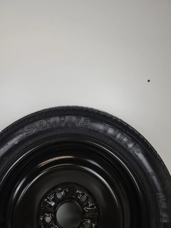 Spare Tire W/Jack Kit 16" Fits 2004-2012 Ford Fusion Compact Donut