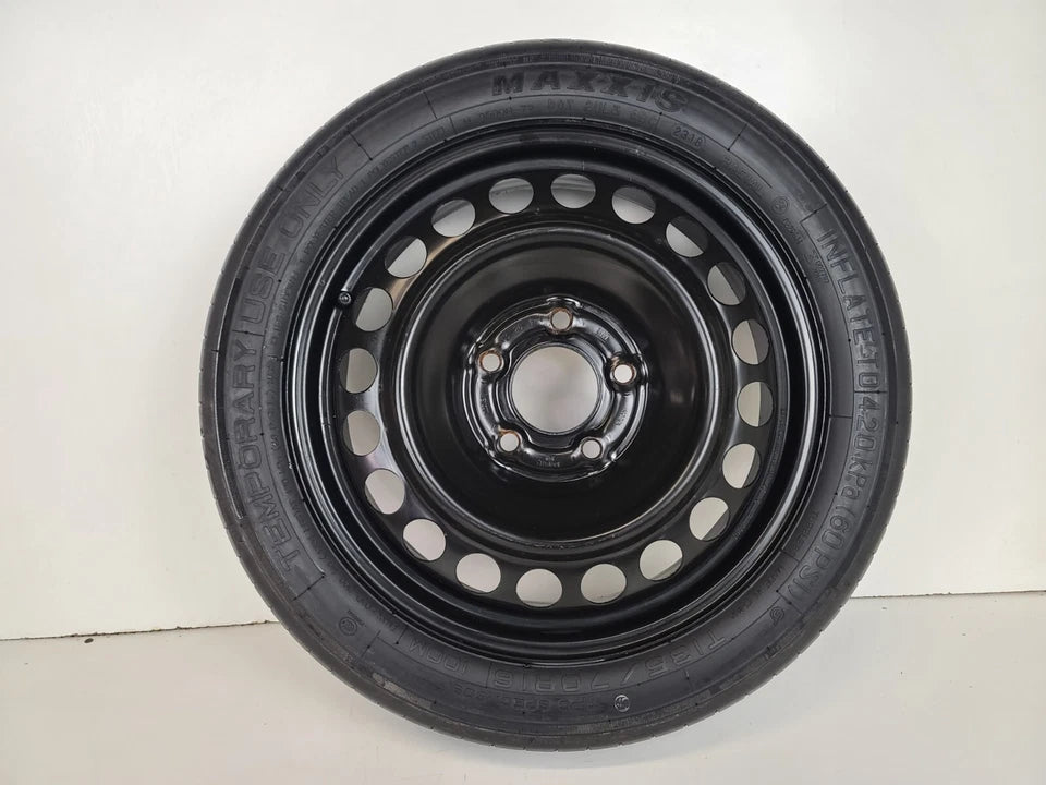 Spare Tire W Jack Kit 16" Fits 2023 2024 2025 Chevy Malibu Compact Donut