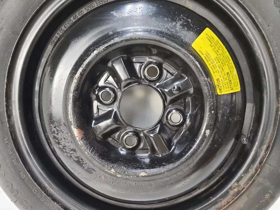 Spare Tire 15" 4 Lugs 15" Fits 1992-2006 Hyundai Elantra Compact Donut