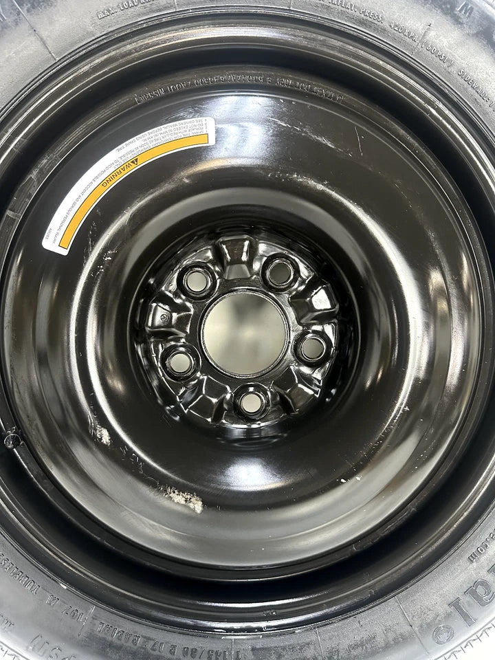 Spare Tire W/Jack kit 17" Fits 2010- 2012 Infinti EX35 Donut.