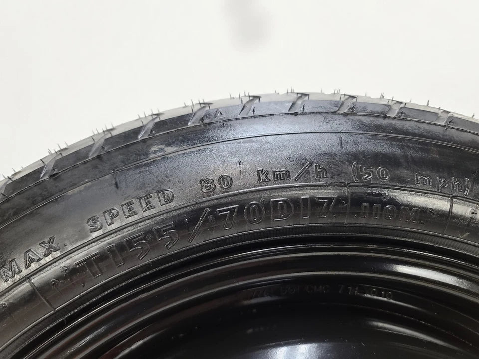 Spare Tire W/Jack Kit 17'' Fits: 2002-2005 Lexus IS300 Compact Donut