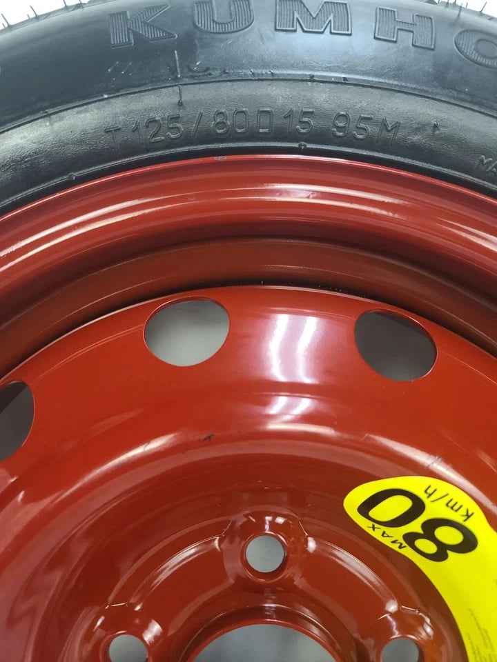 Spare Ttre15'' W/Jack Kit Fits 2019 2024 Hyundai Elantra Compact Donut