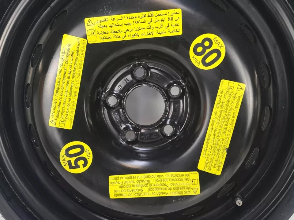 Spare Tire 18'' Fits 2007-2015 Audi Q7 Compact Donut