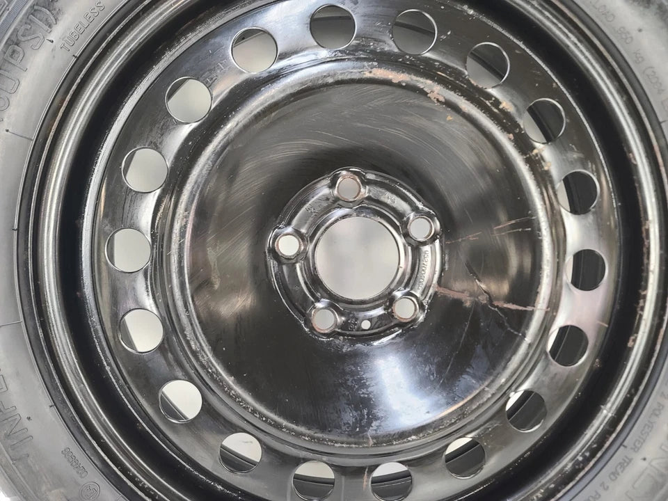 Spare Tire W/Jack Kit 17" Fits 2015 2016 2017 Chrysler 200 Compact Donut