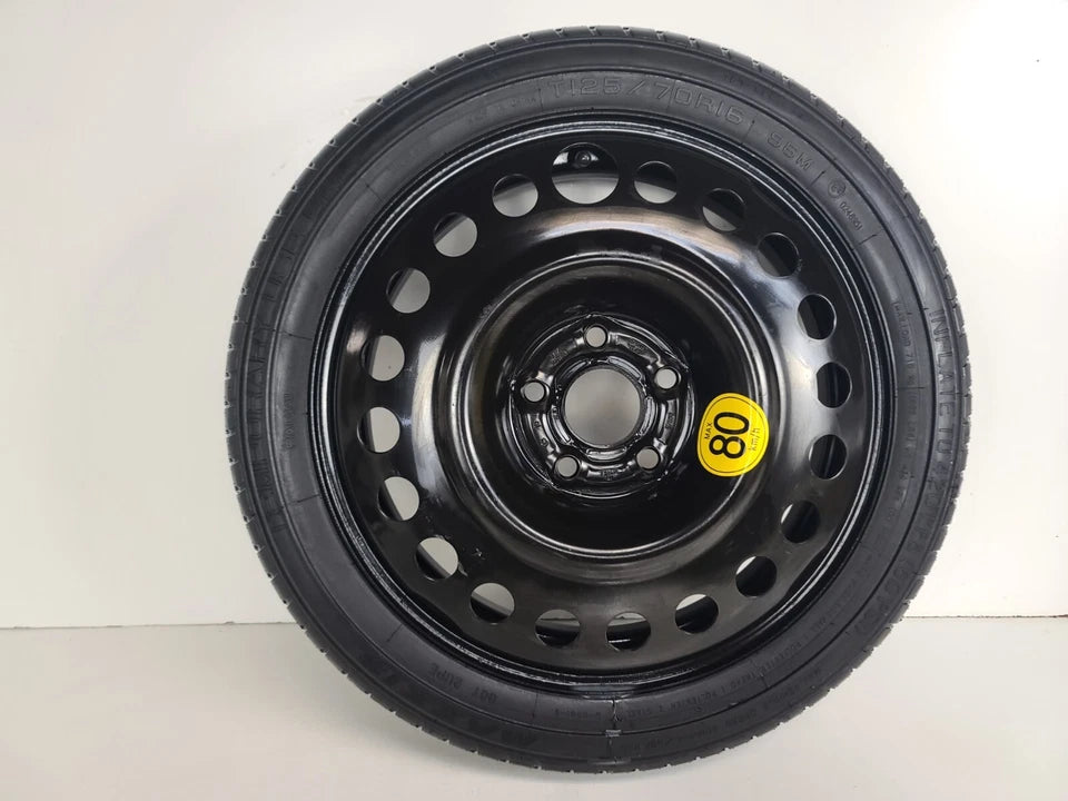 Spare Tire 16" W/Jack Kit Fits 2013-2023 Chevy Trax Compact Donut