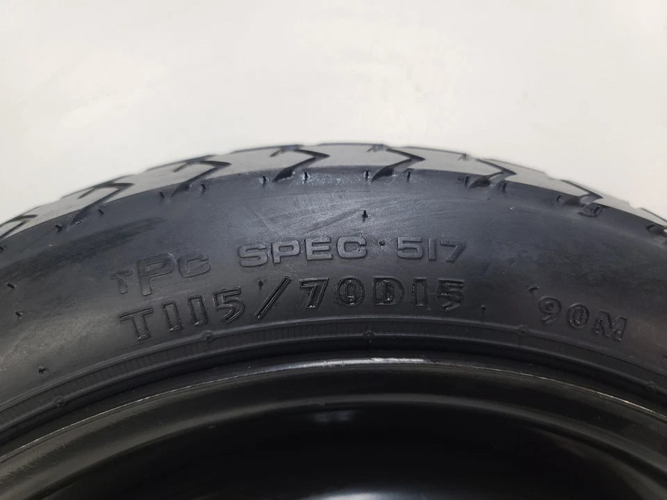 Spare Tire W/Jack Kit 15" Fits 2006-2011 Chevrolet HHR Compact Donut .