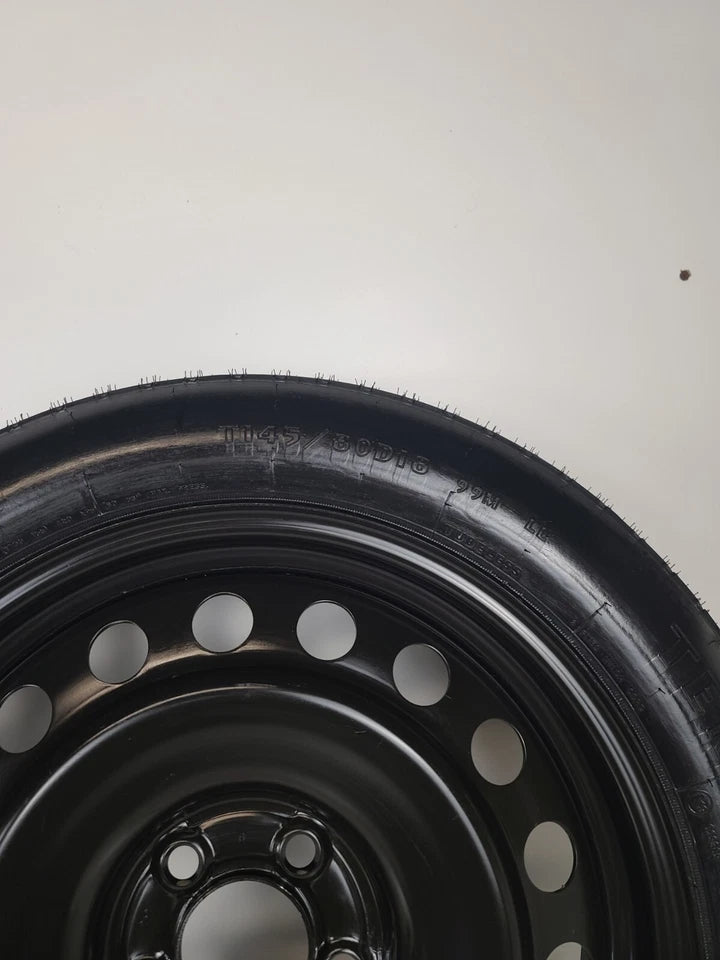 Spare Tire W/Jack Kit 18’’ Fits: 2006-2022 Dodge Charger Compact Donut