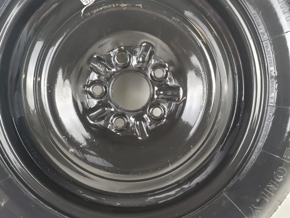 2007 - 2011 HONDA CRV EMERGENCY SPARE TIRE COMPACT DONUT WHEEL T155/90R17 OEM.