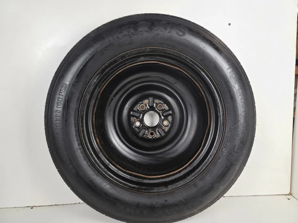 Spare Tire W/Jack Kit 18’’ Fits: 2008-2019 Toyota Highlander Compact Donut.