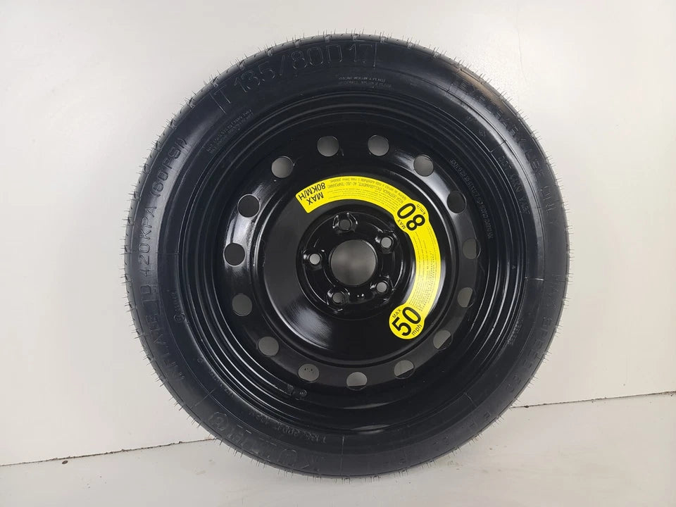 Spare Tire 17" W/Jack Kit Fits 2011-2018 Kia Optima Compact Donut.