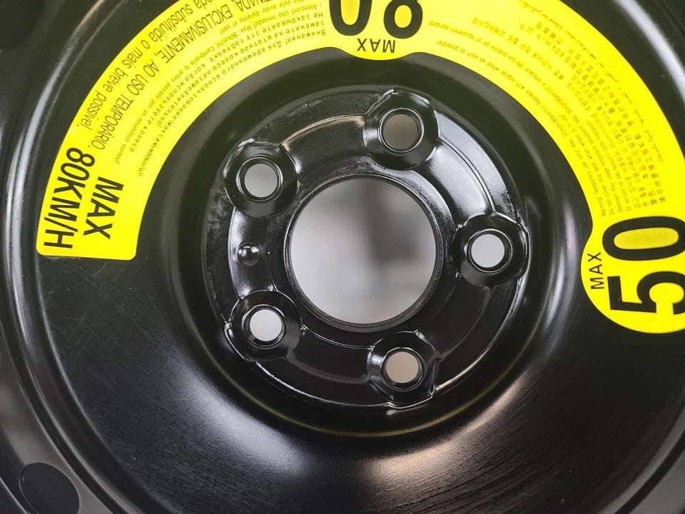 Spare Tire 17" W/Jack Kit Fits 2018-2024 Hyundai Sonata Compact Donut