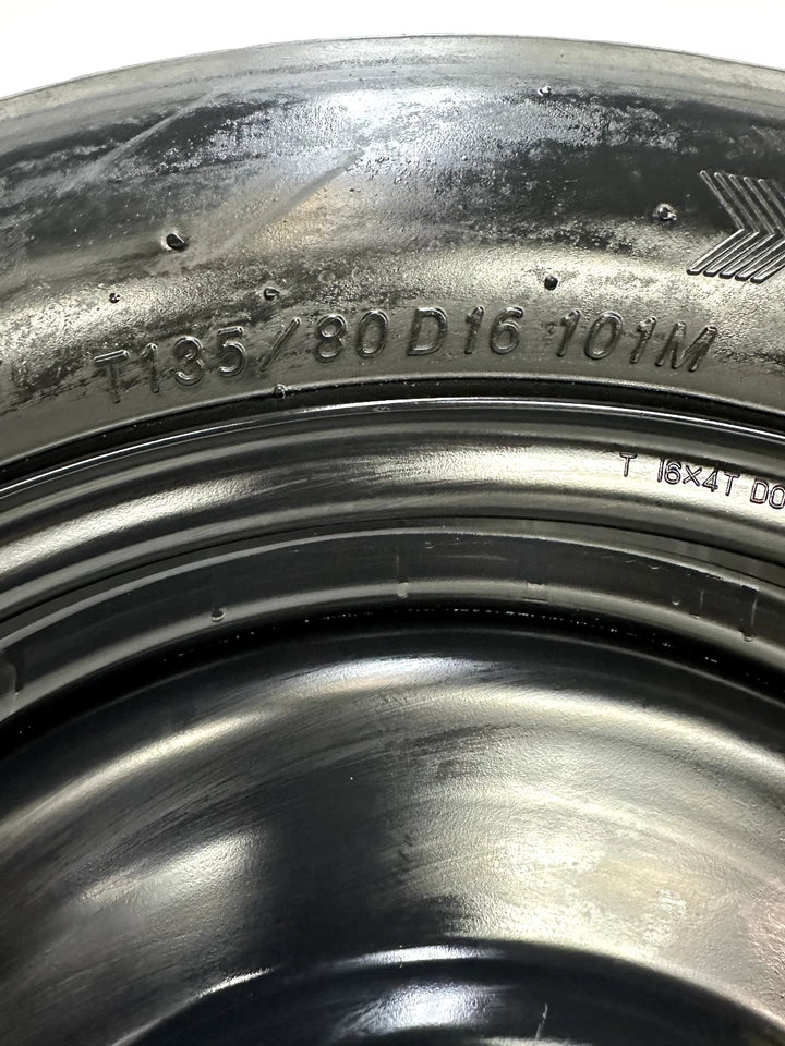 Spare Tire W/Jack kit 16’’ Fits: 2010-2014 Subaru Legacy Compact Donut