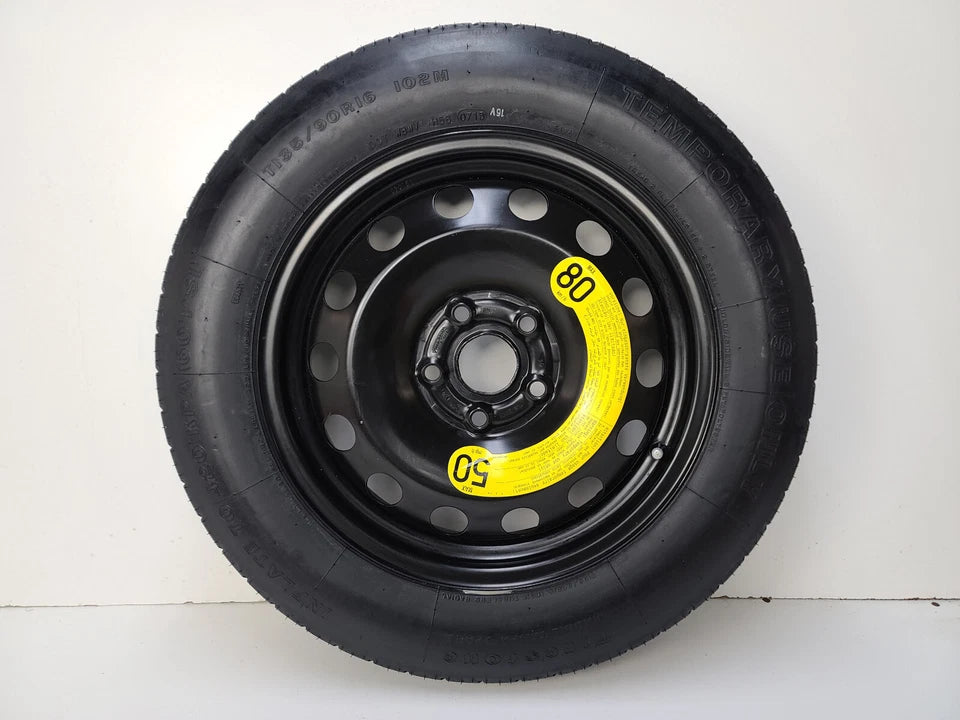 Spare Tire W/Jack Kit 16" Fits 2012-2023 Volkswagen Jetta Genuine Donut