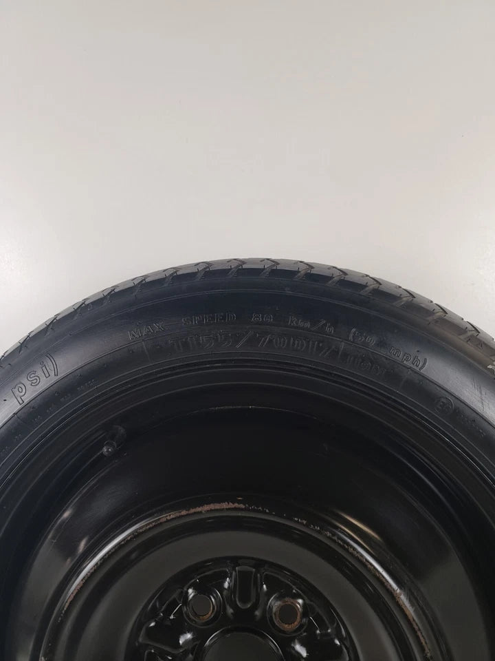 Spare Tire 17’’ W/Jack Kit Fits: 2013-2018 Toyota Avalon Compact Donut